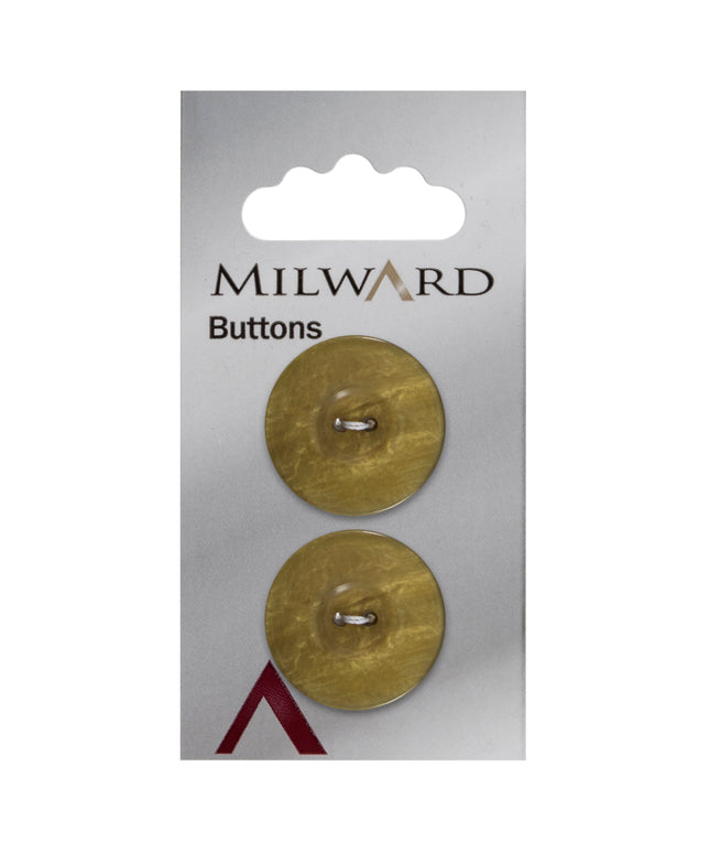 Buttons: Carded: 22mm: Pack of 2: Code B