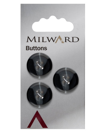 Buttons: Carded: 19mm: Pack of 3: Code C