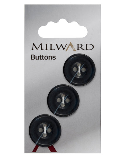 Buttons: Carded: 19mm: Pack of 3: Code C