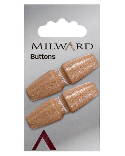 Buttons: Carded: 45mm: Pack of 2: Code D