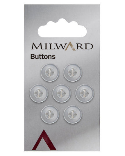 Buttons: Carded: 11mm: Pack of 7: Code A