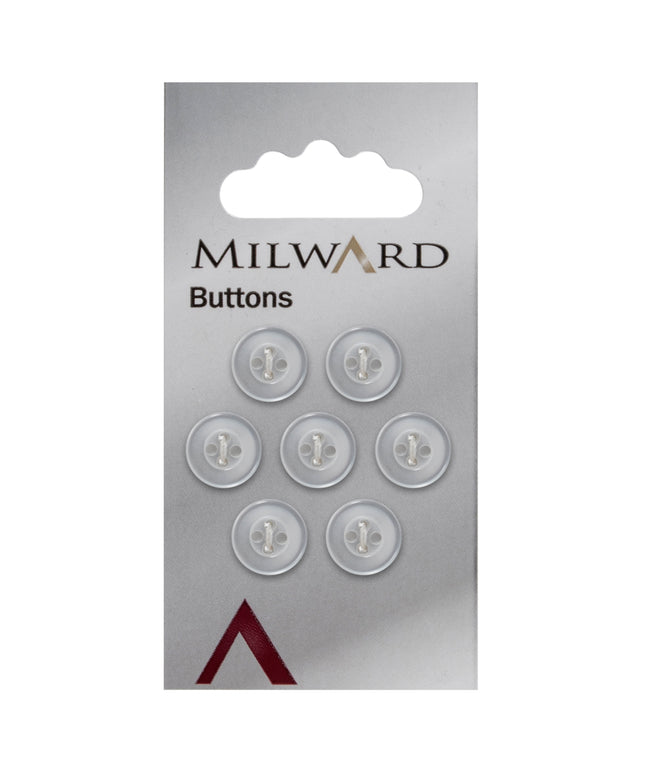Buttons: Carded: 11mm: Pack of 7: Code A
