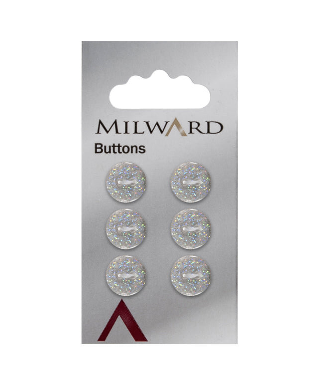 Buttons: Carded: 12mm: Pack of 6: Code C