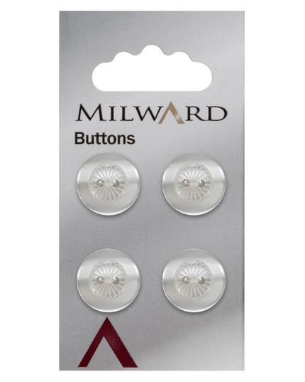 Buttons: Carded: 16mm: Pack of 4: Code E