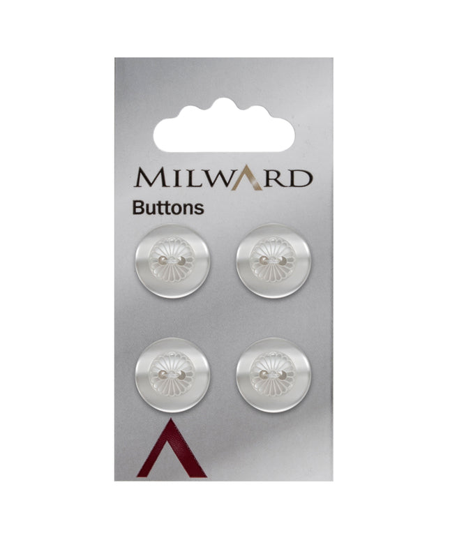 Buttons: Carded: 16mm: Pack of 4: Code E