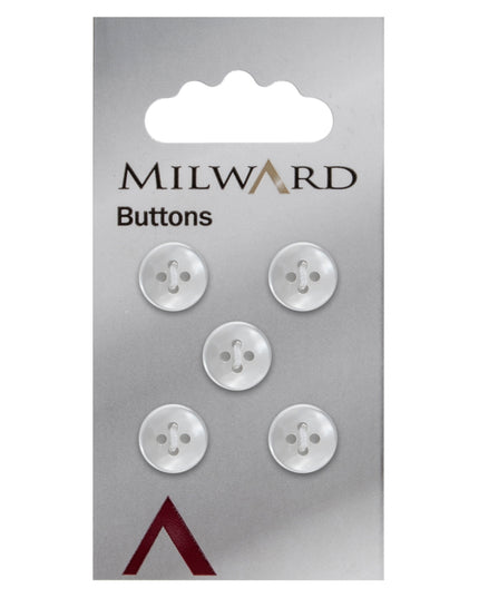 Buttons: Carded: 11mm: Pack of 5: Code C