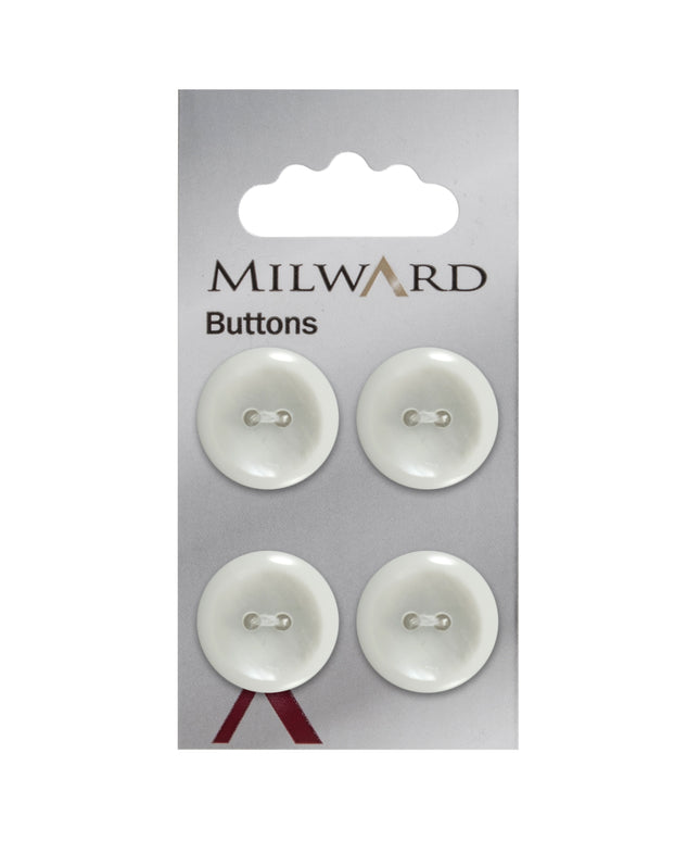 Buttons: Carded: 19mm: Pack of 4: Code D
