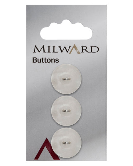 Buttons: Carded: 18mm: Pack of 3: Code B