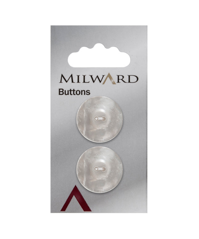 Buttons: Carded: 23mm: Pack of 2: Code B