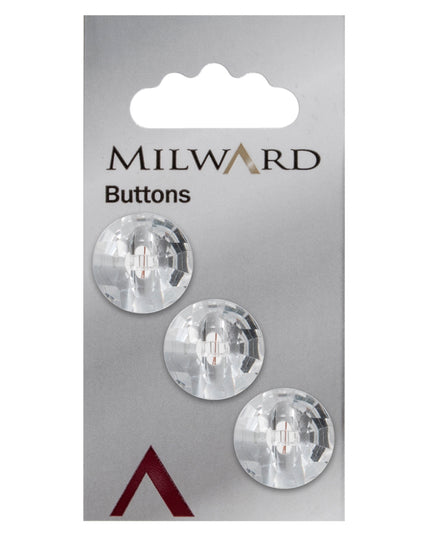 Buttons: Carded: 17mm: Pack of 3: Code F
