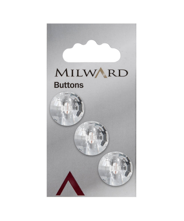 Buttons: Carded: 17mm: Pack of 3: Code F