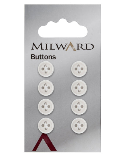 Buttons: Carded: 9mm: Pack of 8: Code C