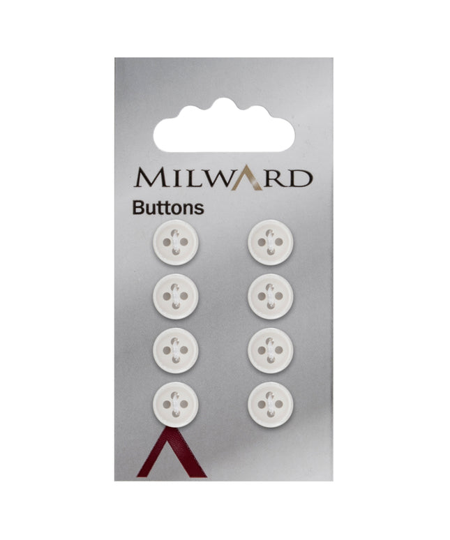 Buttons: Carded: 9mm: Pack of 8: Code C