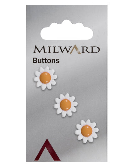 Buttons: Carded: 13mm: Pack of 3: Code G