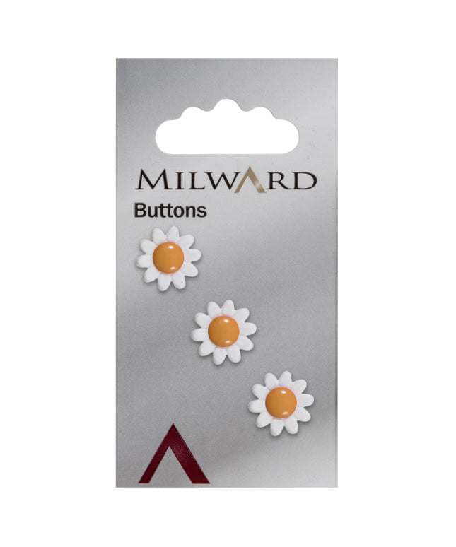 Buttons: Carded: 13mm: Pack of 3: Code G