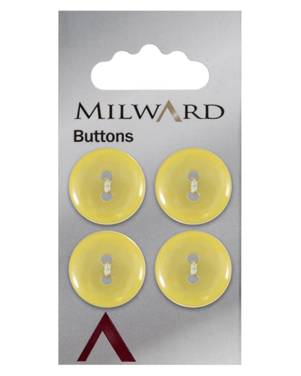 Buttons: Carded: 19mm: Pack of 4: Code D