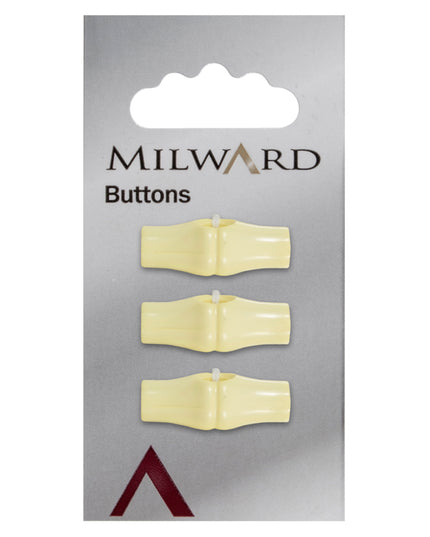 Buttons: Carded: 25mm: Pack of 3: Code D