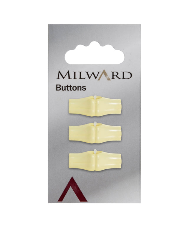 Buttons: Carded: 25mm: Pack of 3: Code D