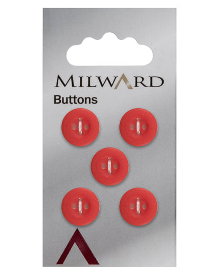 Buttons: Carded: 12mm: Pack of 5: Code B