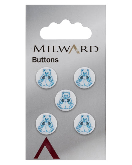 Buttons: Carded: 12mm: Pack of 5: Code F
