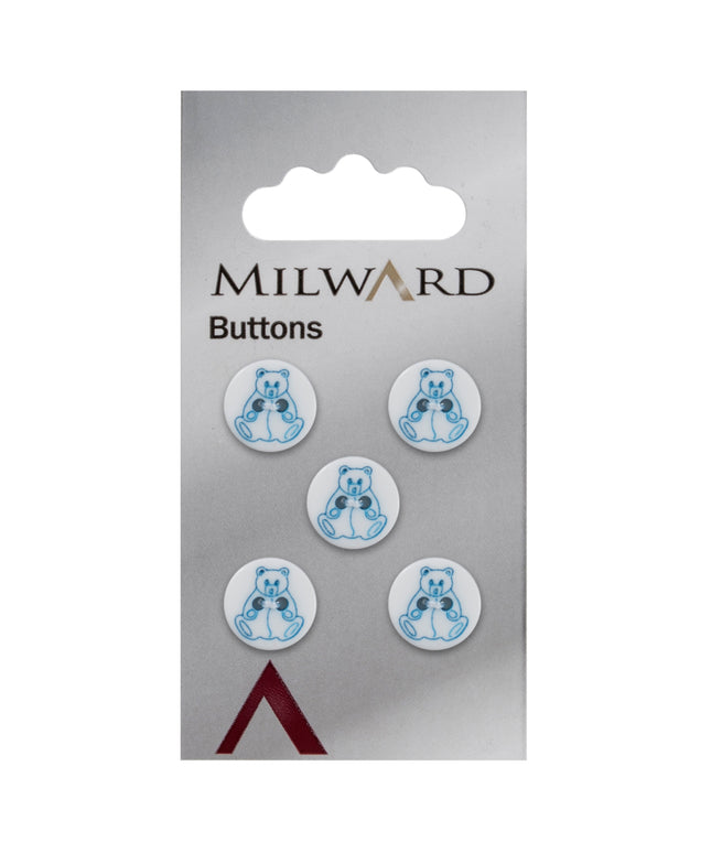 Buttons: Carded: 12mm: Pack of 5: Code F