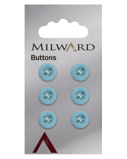 Buttons: Carded: 10mm: Pack of 6: Code B