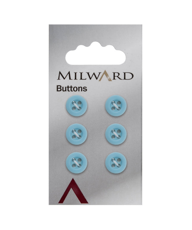 Buttons: Carded: 10mm: Pack of 6: Code B