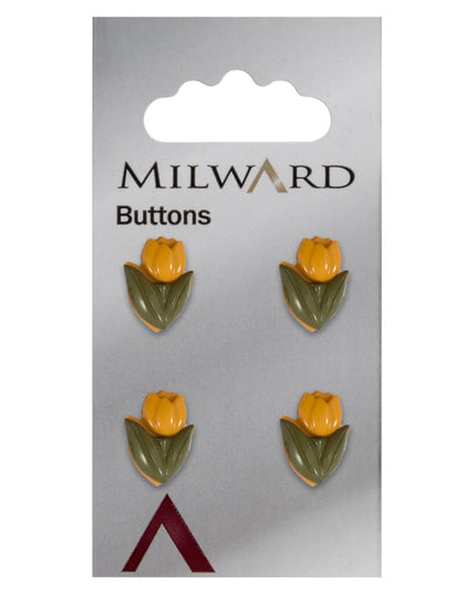Buttons: Carded: 15mm: Pack of 4: Code C