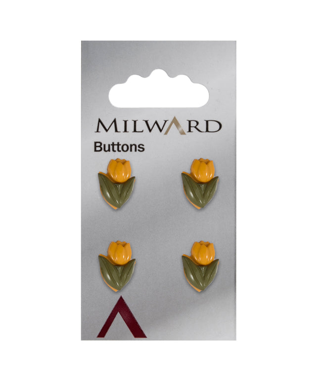Buttons: Carded: 15mm: Pack of 4: Code C