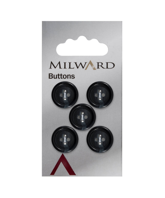 Buttons: Carded: 15mm: Pack of 5: Code F