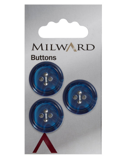 Buttons: Carded: 20mm: Pack of 3: Code F
