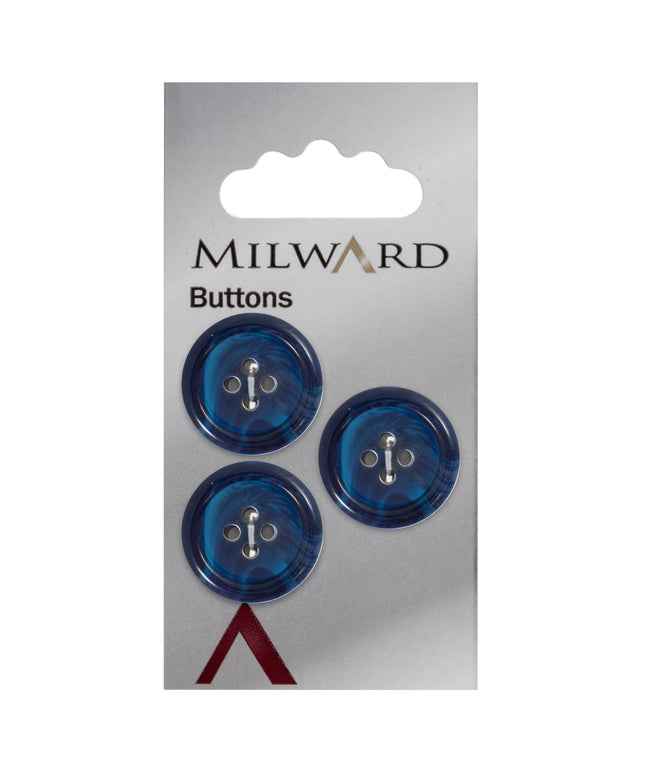 Buttons: Carded: 20mm: Pack of 3: Code F