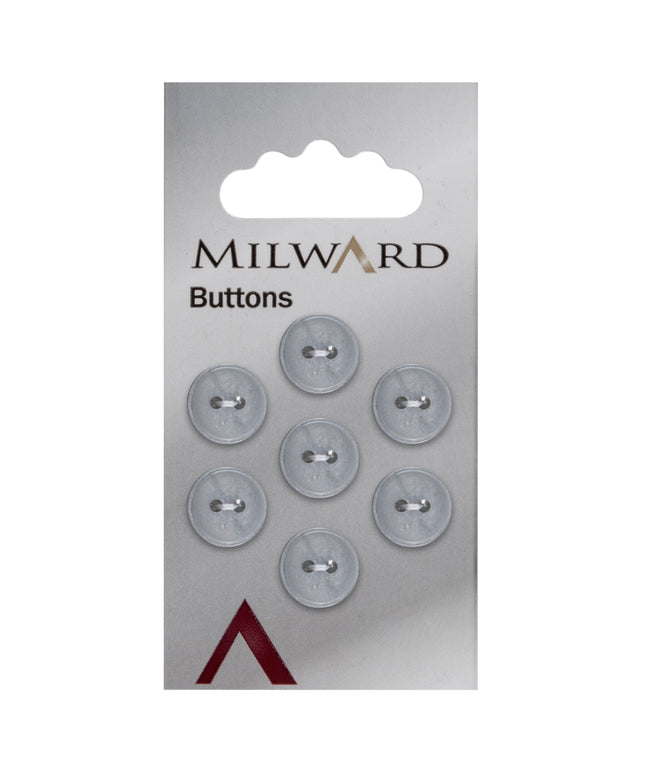 Buttons: Carded: 12mm: Pack of 7: Code E