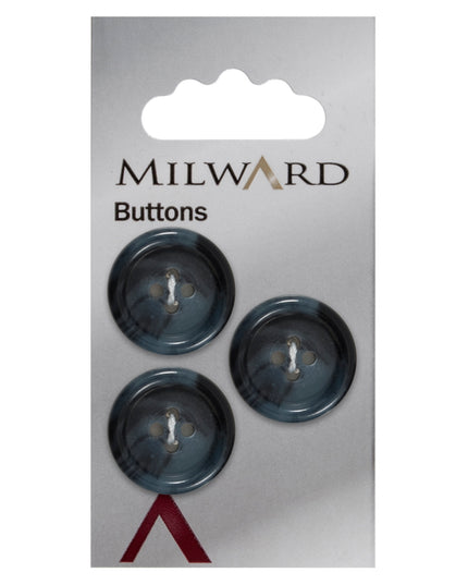 Buttons: Carded: 20mm: Pack of 3: Code F