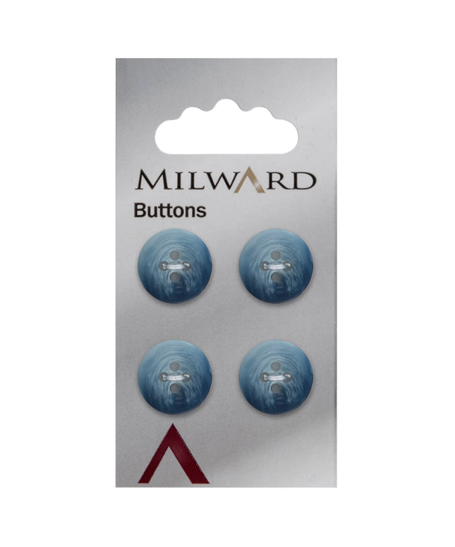 Buttons: Carded: 15mm: Pack of 4: Code C