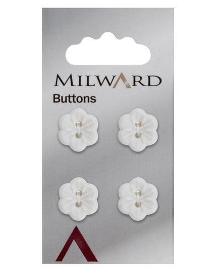 Buttons: Carded: 15mm: Pack of 4: Code E