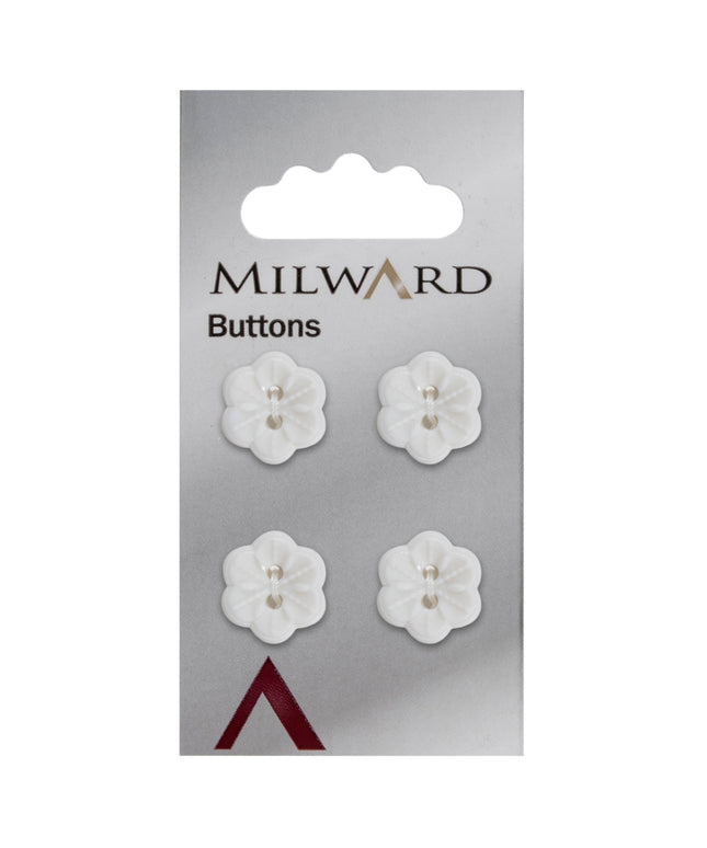 Buttons: Carded: 15mm: Pack of 4: Code E