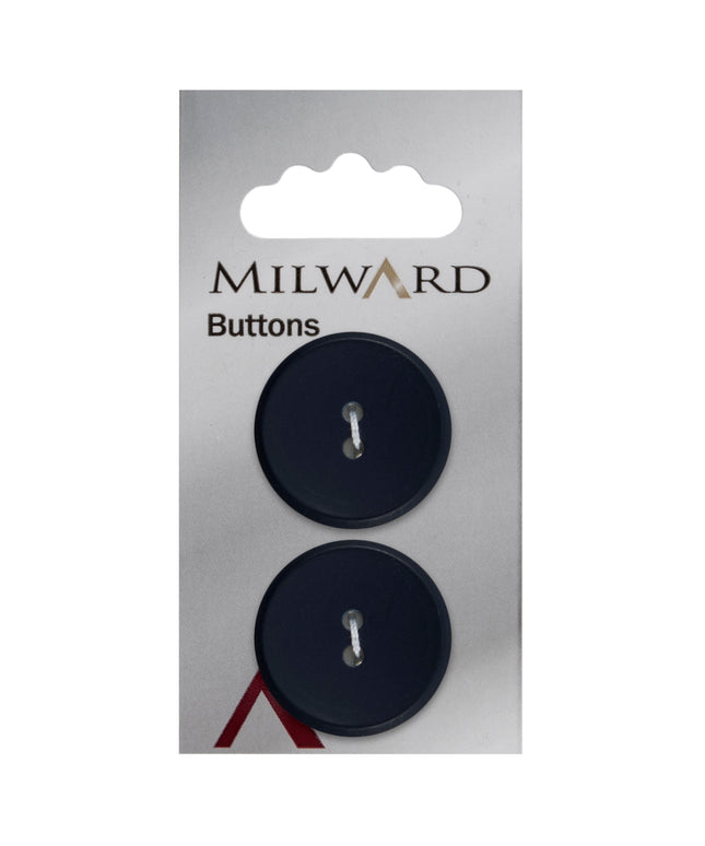 Buttons: Carded: 25mm: Pack of 2: Code C