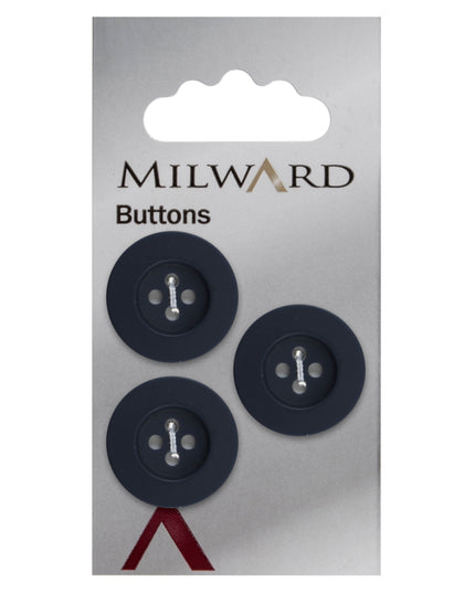Buttons: Carded: 20mm: Pack of 3: Code B