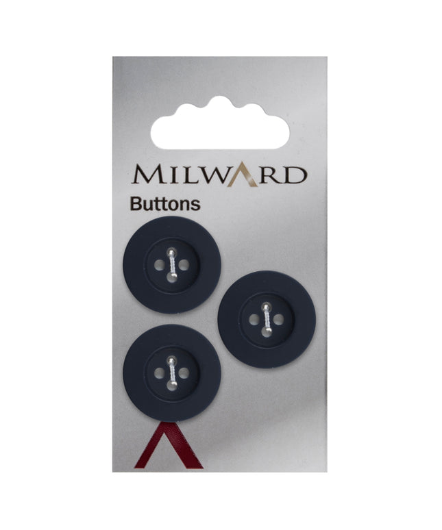 Buttons: Carded: 20mm: Pack of 3: Code B