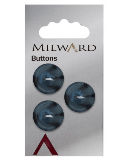 Buttons: Carded: 17mm: Pack of 3: Code F
