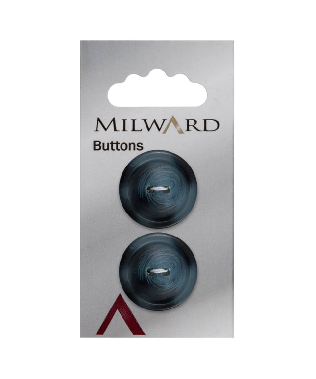Buttons: Carded: 22mm: Pack of 2: Code F