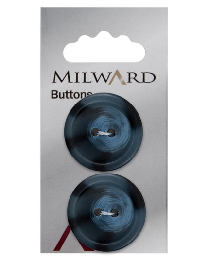 Buttons: Carded: 27mm: Pack of 2: Code F