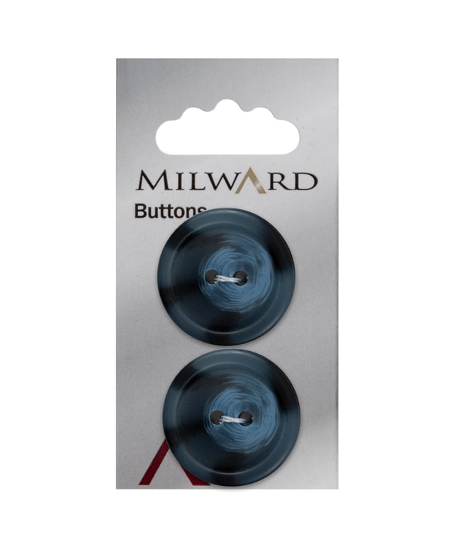 Buttons: Carded: 27mm: Pack of 2: Code F