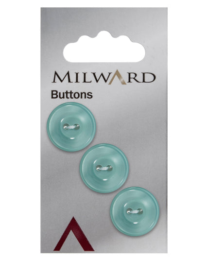 Buttons: Carded: 17mm: Pack of 3: Code E