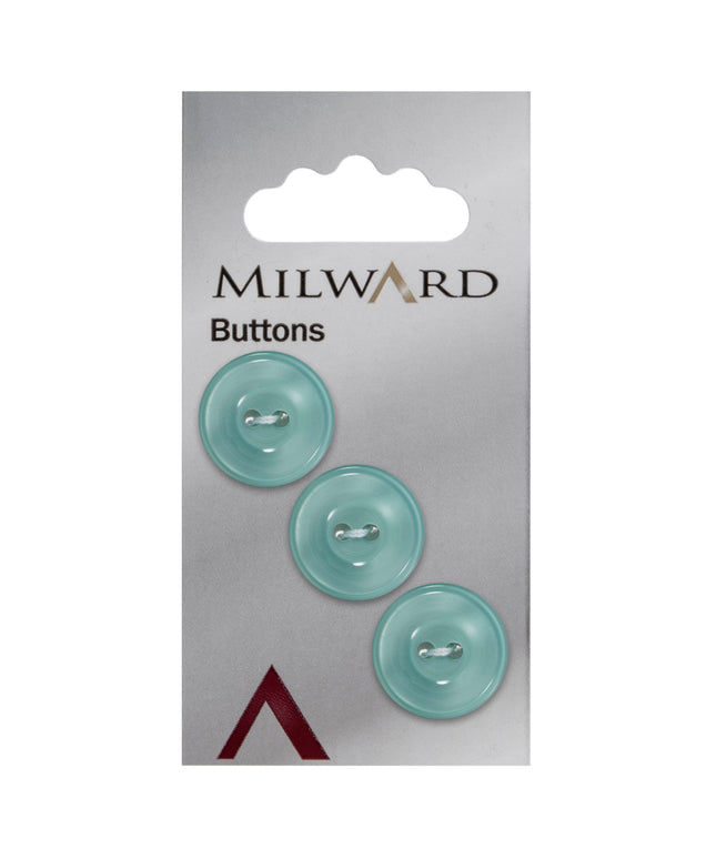 Buttons: Carded: 17mm: Pack of 3: Code E