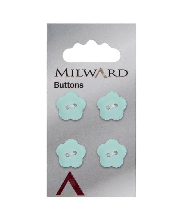 Buttons: Carded: 15mm: Pack of 4: Code B