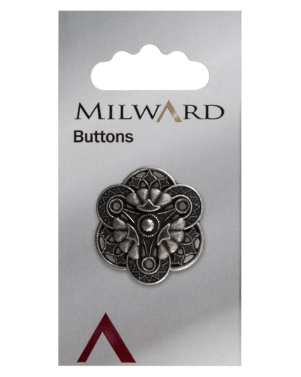 Buttons: Carded: 27mm: Pack of 1: Code F