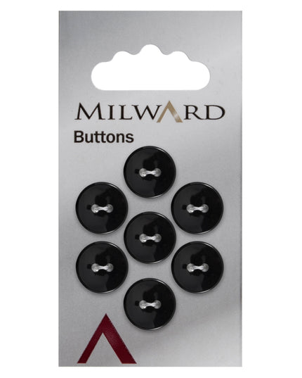 Buttons: Carded: 13mm: Pack of 7: Code A
