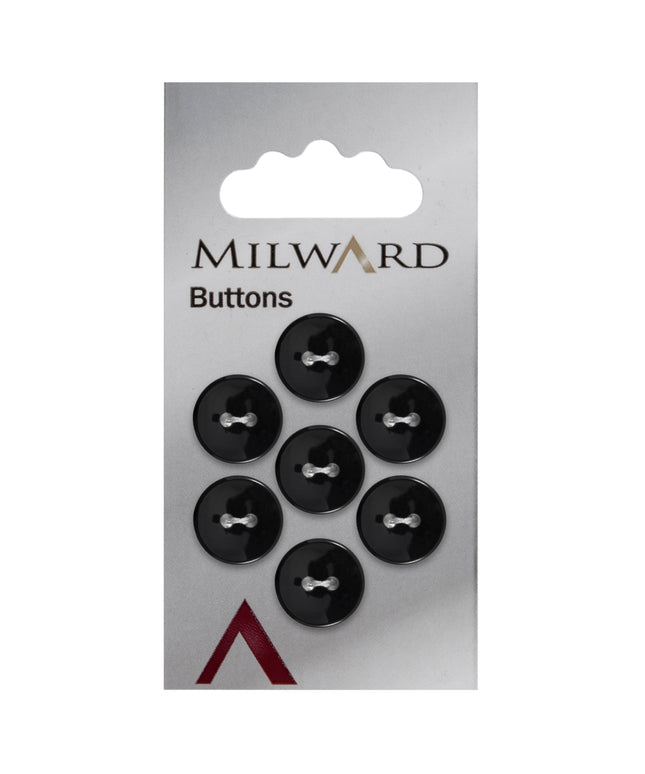 Buttons: Carded: 13mm: Pack of 7: Code A